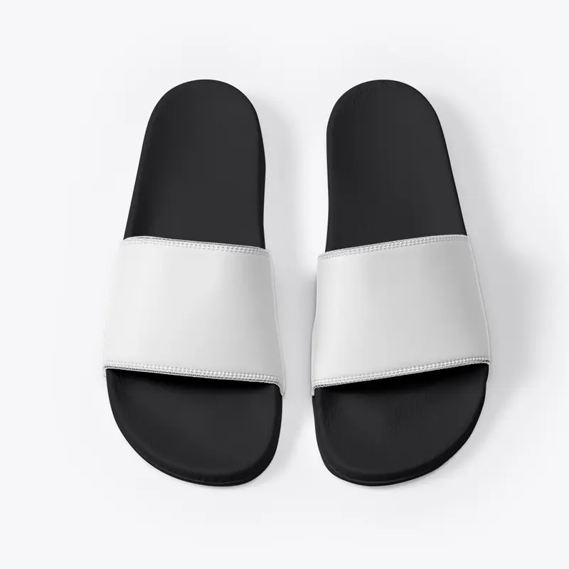 Frugal Brand Black Slides